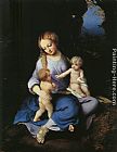 Correggio Madonna and Child with the Young Saint John painting